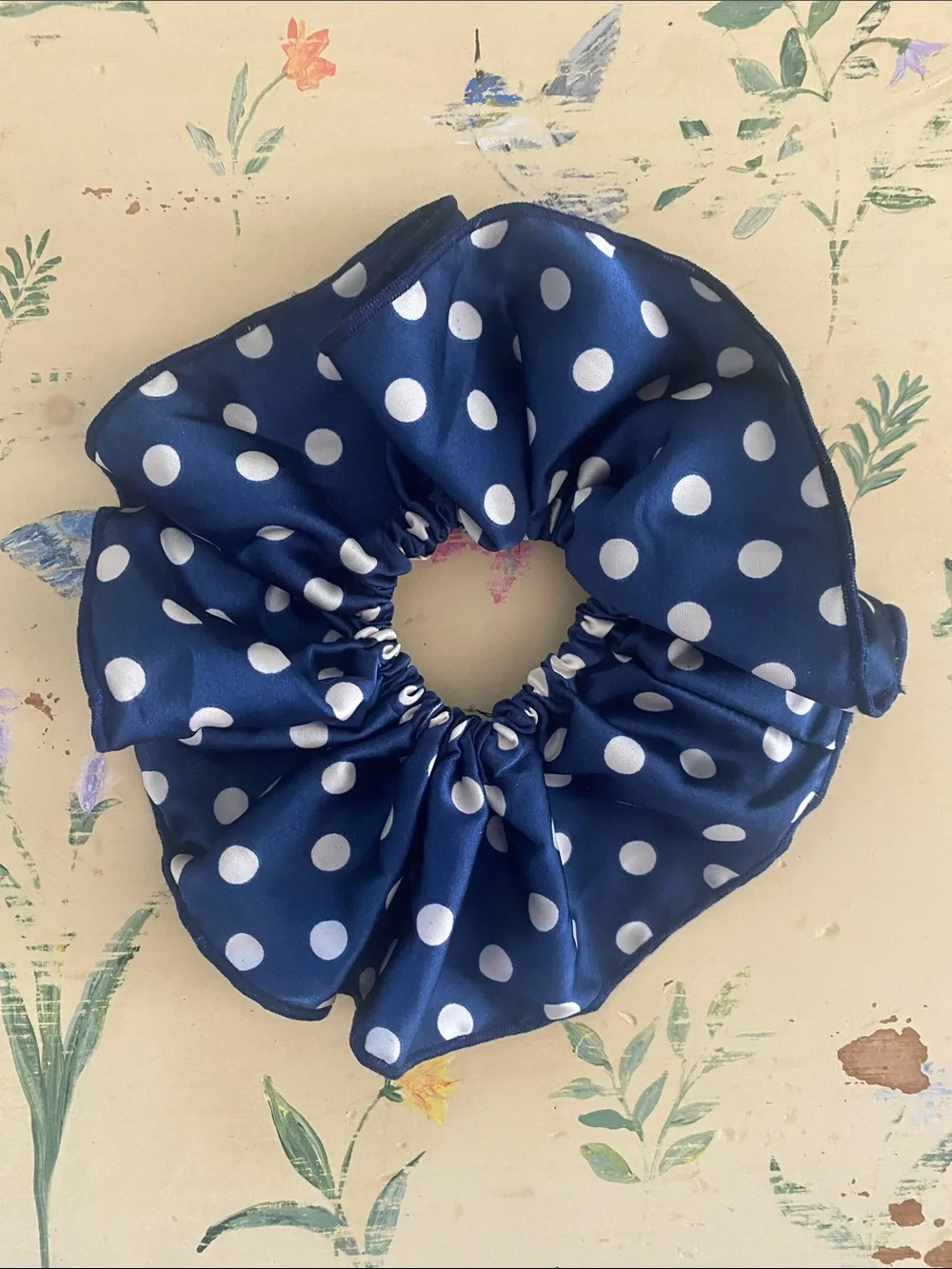 Oversize Satin Scrunchie Trio
